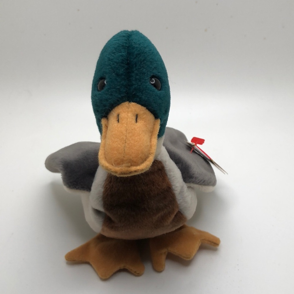 TY The Beanies Original Baby Collection Jake  Duck